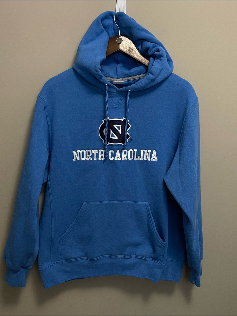 Russell Athletic Blue North Carolina Crewneck Hoodie Men’s Large